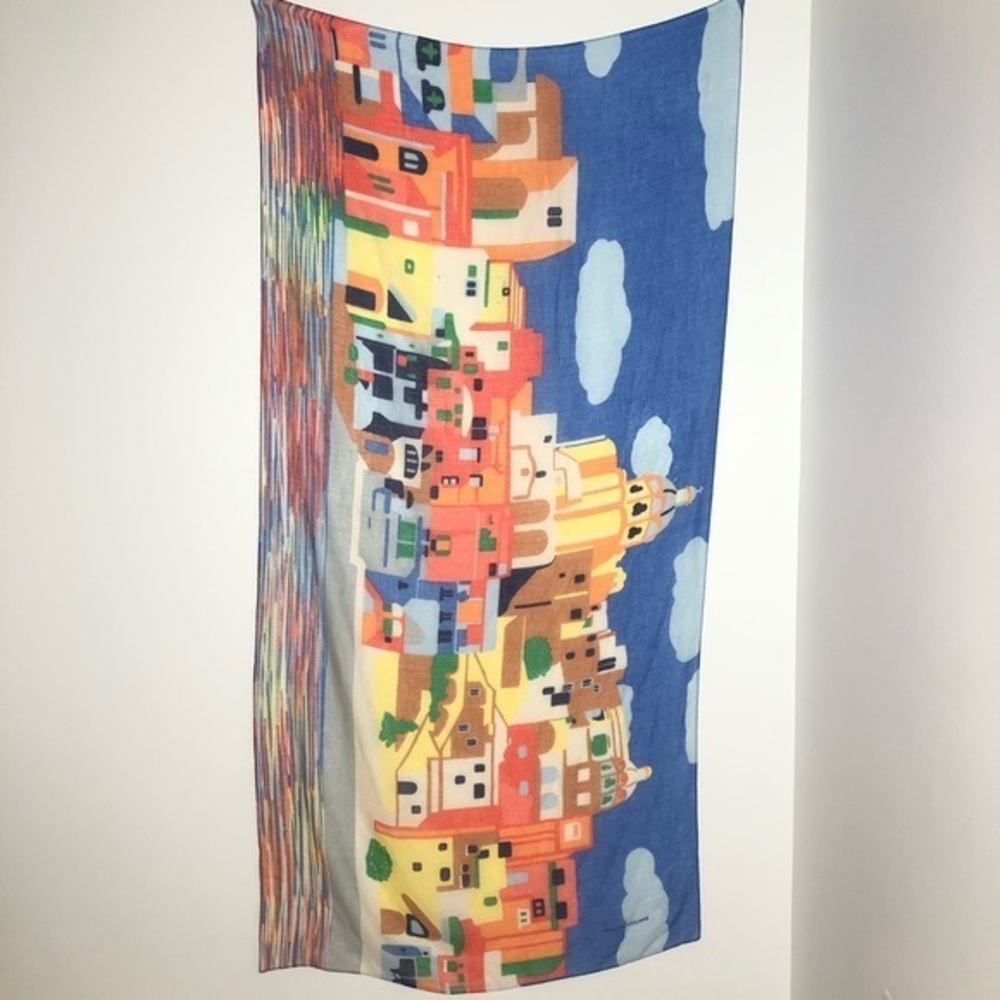 Printed Village Italia Scarf